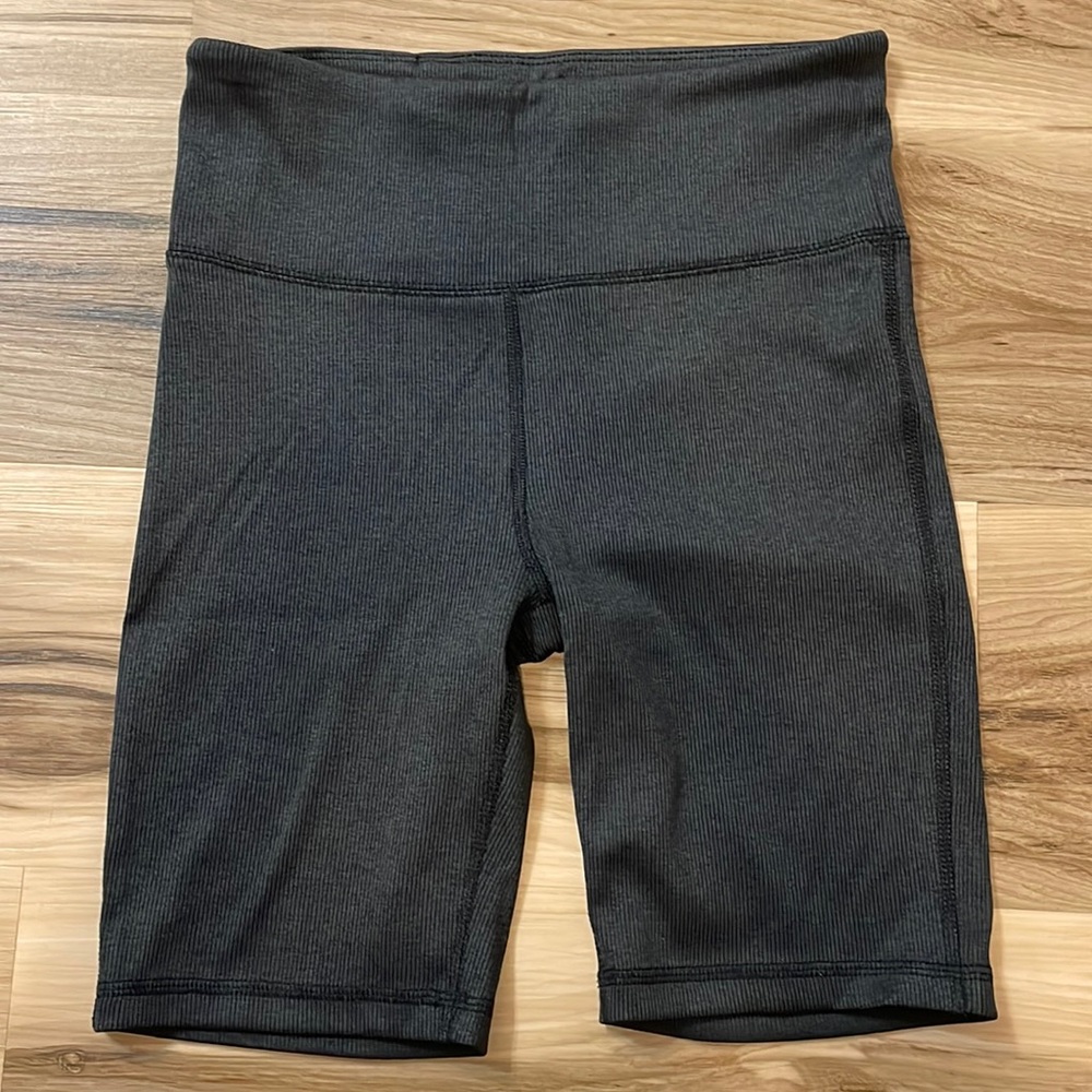 Gapfit ribbed biker shorts. Worn only to try on, they are just a bit big on me.